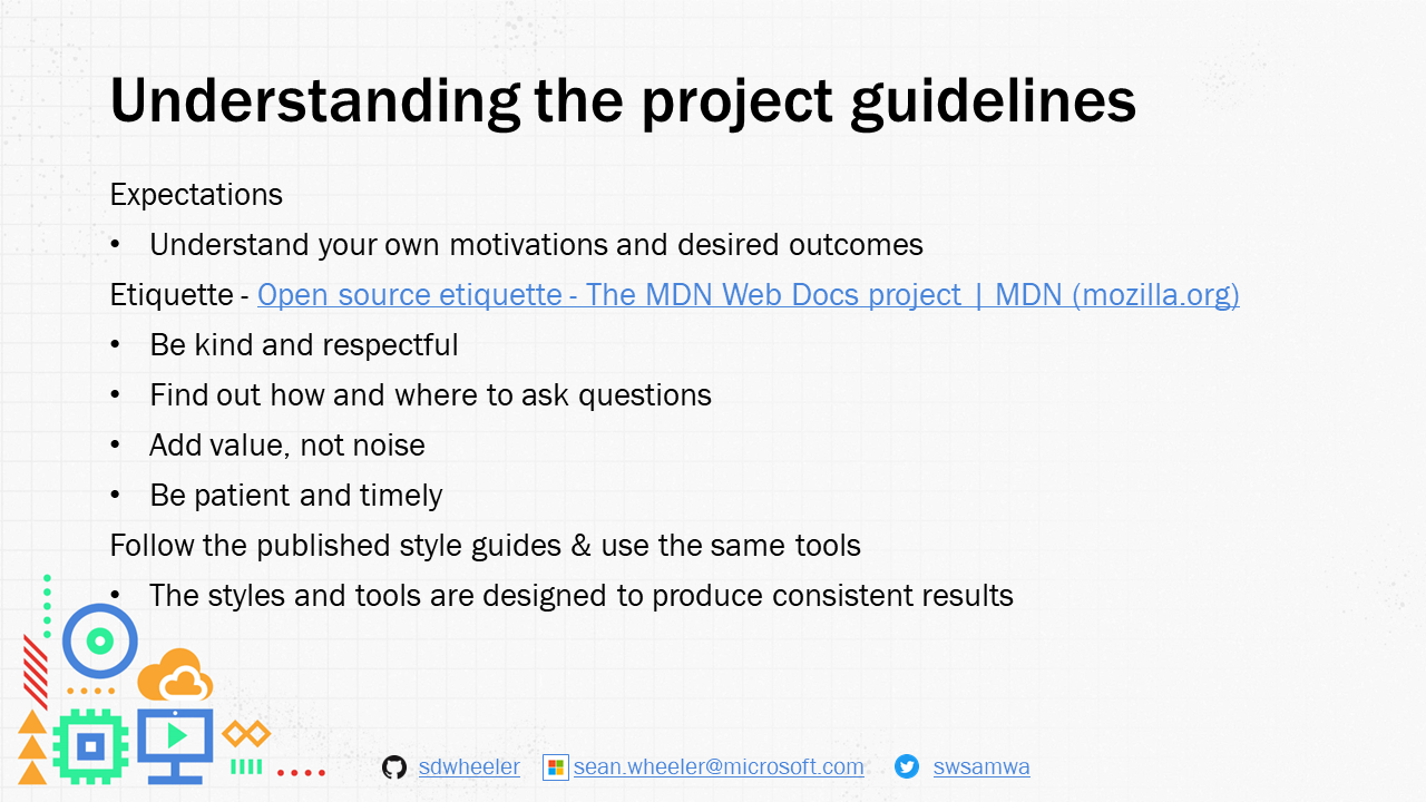 Understanding the project guidelines